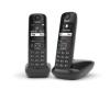 Gigaset TELEFONO CORDLESS GIGASET AS670A DUO NERO SEGRETERIA (L36852-H2836-K101)