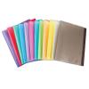 Nikoffice PORTALISTINI A4 TRASPARENTE LISCIO COLORI ASSORTITI - 10 FOGLI (01NIK384)