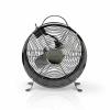 Nedis VENTILATORE DA TAVOLO FNCL10GM20 - 25CM - GRIGIO CANNA DI FUCILE