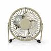 Nedis VENTILATORE DA TAVOLO FNDK1GY10 - 10CM - USB - GRIGIO