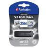 Verbatim PEN DRIVE V3 STORE'N'GO 256GB USB3.0 (49168) NERA
