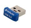 Verbatim PEN DRIVE 64GB STORE 'N' STAY NANO USB-A 3.2 GEN1 (98711) BLU