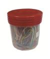 Nikoffice ELASTICI GOMMA ASSORTITI BARATTOLO 100 GRAMMI