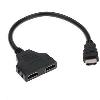Andowl ADATTATORE HDMI MASCHIO A 2XHDMI FEMMINA Q-C29 32CM