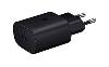 Samsung CARICABATTERIE USB-C 25W FAST CHARGE (EP-TA800XBEGWW) NERO BULK