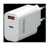 Tecno CARICATORE USB TC-883 20W USB+TYPE-C QC3.0+PD