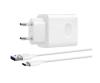 Huawei CARICABATTERIE USB-C CP404 SUPERCHARGE WALL CHARGER + CAVO TYPE-C 2A