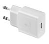 Samsung CARICABATTERIE USB-C 15W FAST CHARGE (EP-T1510XWEGEU) BIANCO CON CAVO