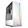 Sharkoon CASE GAMING RGB SLIDER WHITE ATX VETRO TEMPERATO - BIANCO - NO ALIMENTATORE