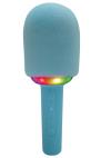 Karma MICROFONO KARAOKE CON EFFETTI LUCE SNG A - BLU