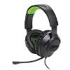 JBL CUFFIA GAMING CON MICROFONO QUANTUM 100X (JBLQ100XBLKGRN)