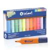  Marca non in elenco BLISTER 10 EVIDENZIATORI PASTEL+FLUO POINT UP COLORI ASSORTITI (01020027)