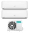 Hisense CLIMATIZZATORE DUAL SPLIT IQPLUS CJMR0901 - 2X UNITA' INTERNE + 1X ESTERNA -  9000+9000 BTU