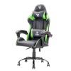 iTek SEDIA RHOMBUS PF10 GAMING CHAIR - PVC - NERA/VERDE (ITCGPF10BG)