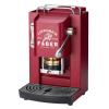 Faber MACCHINA DA CAFFE' A CIALDE PRO DELUXE CHERRY RED CROMATO