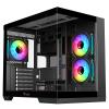iTek CASE GAMING DARK CAVE DS ITGCADCDSB - NO ALIMENTATORE - NERO