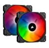 Corsair VENTOLA PER CASE ICUE SP140 140X140 RGB PRO LED (CO-9050096-WW) DUAL PACK NERO