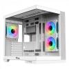 iTek CASE GAMING DARK CAVE DS WHITE EDITION ITGCADCDSW - NO ALIMENTATORE - BIANCO