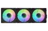 iTek KIT 3 VENTOLE PER CASE INFINITY BLACK ITCFAK3INW12B 120X120 ARGB