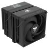 iTek VENTOLA DISSIPATORE AD ARIA ICY-6HAT SKT UNIVERSALE 12CM NERO