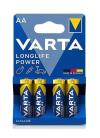 Varta BATTERIE STILO LONGLIFE POWER AA CONF.4 PZ