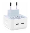  Marca non in elenco CARICABATTERIE PD 35W CON DOPPIA PORTA USB-C / TYPE-C