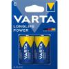 Varta BATTERIE MEZZA TORCIA C 1.5V LONGLIFE POWER ALCALINA - 2PZ