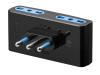 Marca non in elenco ADATTATORE SPINA ITALIANA 16A TRIPOLARE - 4 PRESE TRIPOLARI MISTE 10/16A (W10250)