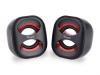 Conceptronic CASSE 2.0 MINI SPEAKER USB - NERO/ROSSO (245331)