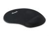 Conceptronic MOUSE PAD TAPPETINO 245014 ERGONOMICO NERO