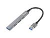 Conceptronic HUB 4 PORTE USB 3.2 GEN 1/2.0 (128960) ULTRA SOTTILE