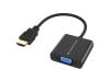 Conceptronic ADATTATORE DA HDMI A VGA 1080P (ABBY20B)