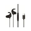 Conceptronic AURICOLARI BRENDAN05B IN-EAR CON CONNETTORE TIPO C - NERO
