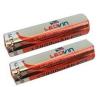 Leovin BATTERIA AL LITIO 18650 3,7V 12800MAH 2PZ SENZA POLI (LE-335)