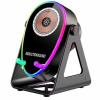  Marca non in elenco SUPPORTO TELEFONO CON RICARICA WIRELESS + CASSA BLUETOOTH (INDUCTIONSOUND) 2IN1 NERO