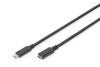 Digitus CAVO DI PROLUNGA USB-C / USB-C - USB-C  2MT NERO (AK-300210-020-S)