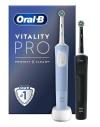 Oral-B SPAZZOLINO ELETTRICO VITALITY PRO DUO NERO/BLU D103
