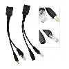 Tecnonew POE SPLITTER+INIETTORE PER TELECAMERE 15.4W/24W TN-LPH6