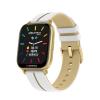 Superga SMARTWATCH SWT-STC014 INK CINTURINO SILICONE BIANCO-GOLD DORATO / CASSA ALLUMINIO