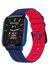 Superga SMARTWATCH SWT-STC016 INK CINTURINO SILICONE BLU-ROSSO / CASSA ALLUMINIO