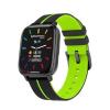 Superga SMARTWATCH SWT-STC019 INK CINTURINO SILICONE NERO-VERDE / CASSA ALLUMINIO