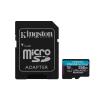 Kingston TRANS FLASH 256 GB CANVAS GO PLUS (SDCG4/256GB) CLASS 10 CON ADATTATORE
