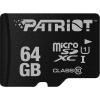 Patriot TRANS FLASH 64 GB MICROSDXC UHS-I (PSF64GMDC10) CLASS 10