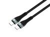 Conceptronic CAVO RICARICA RAPIDA USB TIPO-C PD 3.0 100W (ETTA01B12)