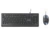 YASHI KIT EXCLUSIVE TASTIERA + MOUSE CON FILO - NERA (MY541)